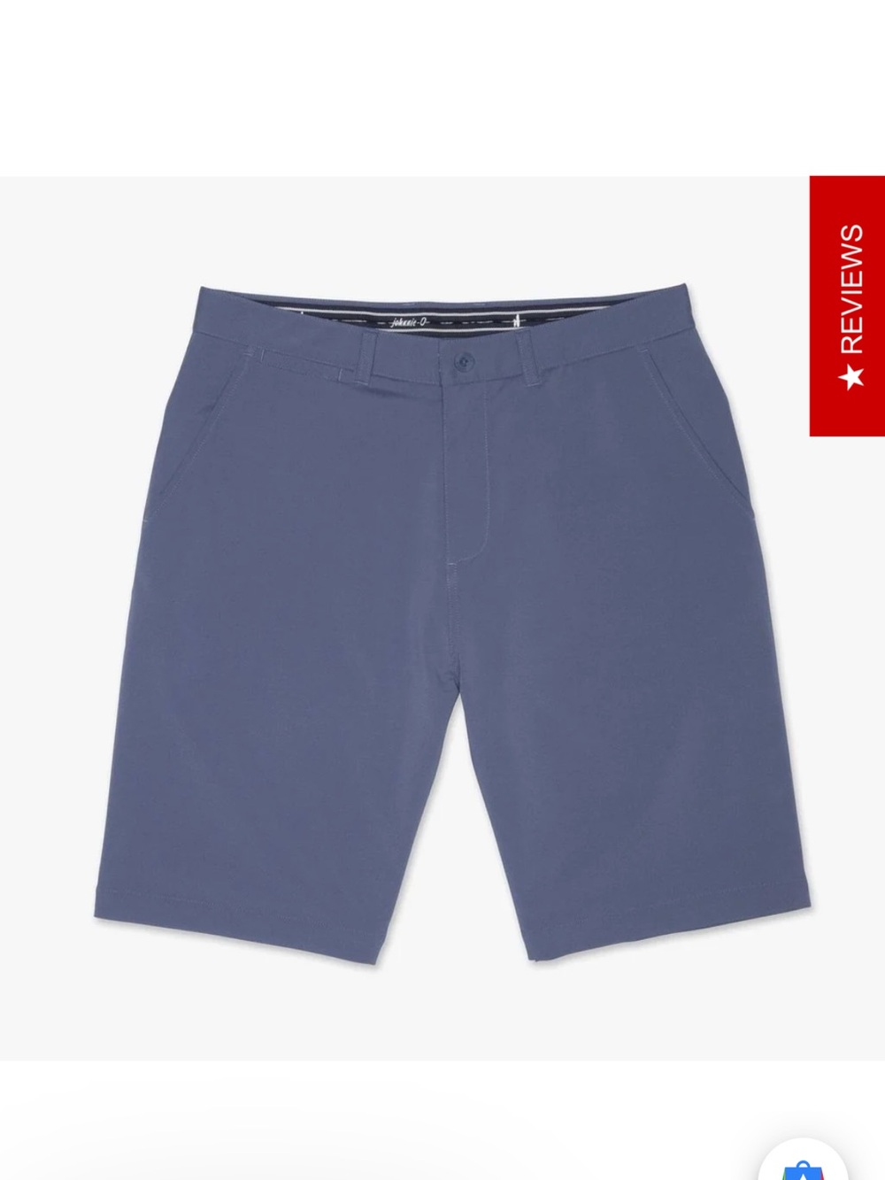 Johnnie-O Mulligan Men's Performance Shorts - Pacific Blue